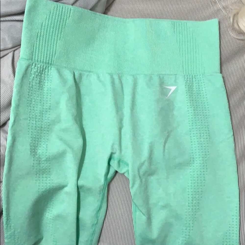 Gymshark seamless leggings neon green